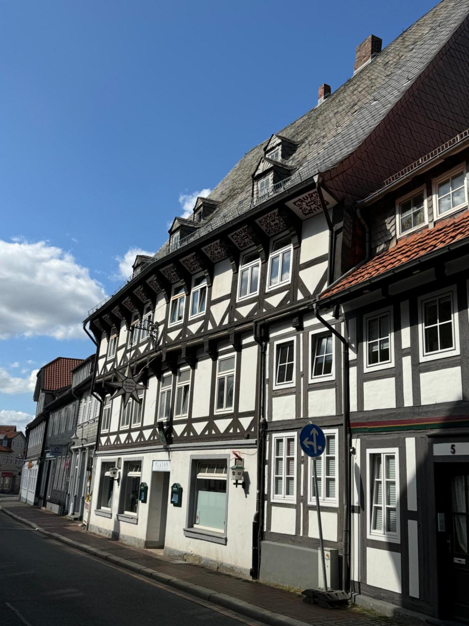 Goldener Stern Hotel Goslar Buitenkant foto