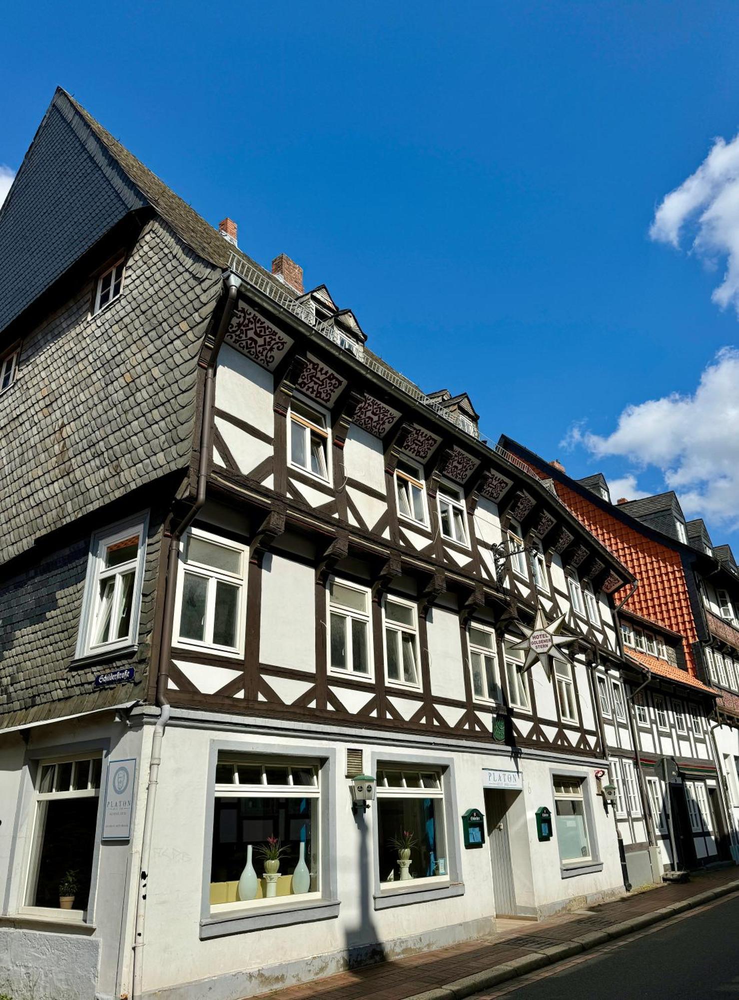 Goldener Stern Hotel Goslar Buitenkant foto